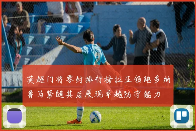 英超门将零封排行榜拉亚领跑多纳鲁马紧随其后展现卓越防守能力